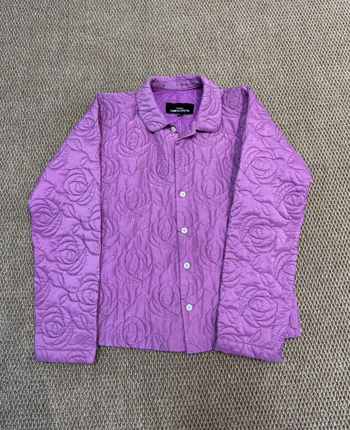 Comme des Garcons Comme des Garçons Rose Embroidery Light Jacket K23 Size M / US 6-8 / IT 42-44 - 1 Thumbnail