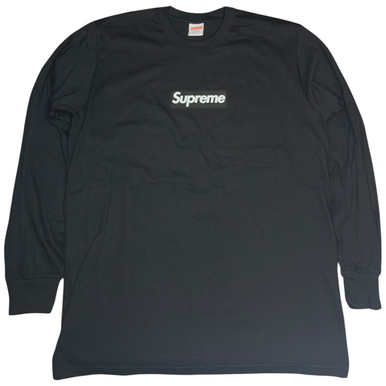 Supreme Supreme Rugby box Logo Black FW15 | Grailed