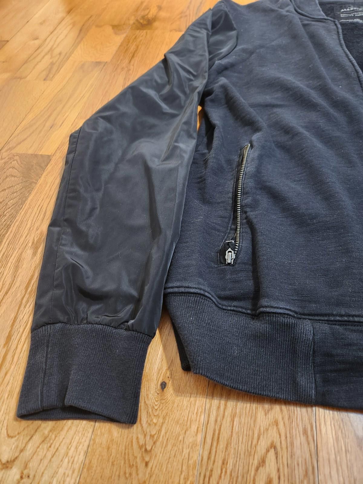Allsaints All Saints Men's Vetic Bomber Jacket Soft Shell Sleeves L Size US L / EU 52-54 / 3 - 2 Thumbnail
