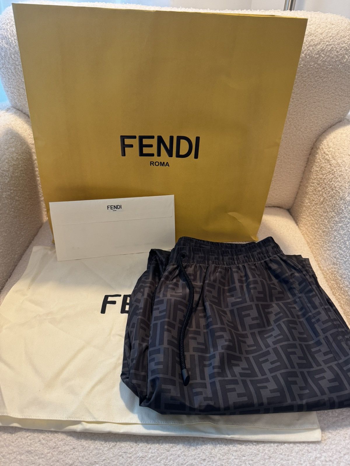 Fendi Fendi Zucca Monogram Pants Size US 32 / EU 48 - 6 Thumbnail