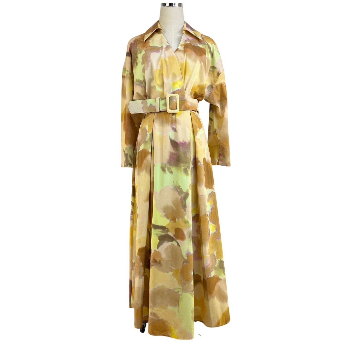Other Exquise Brooklyn Dress Watercolor Belted Size M / US 6-8 / IT 42-44 - 1 Thumbnail