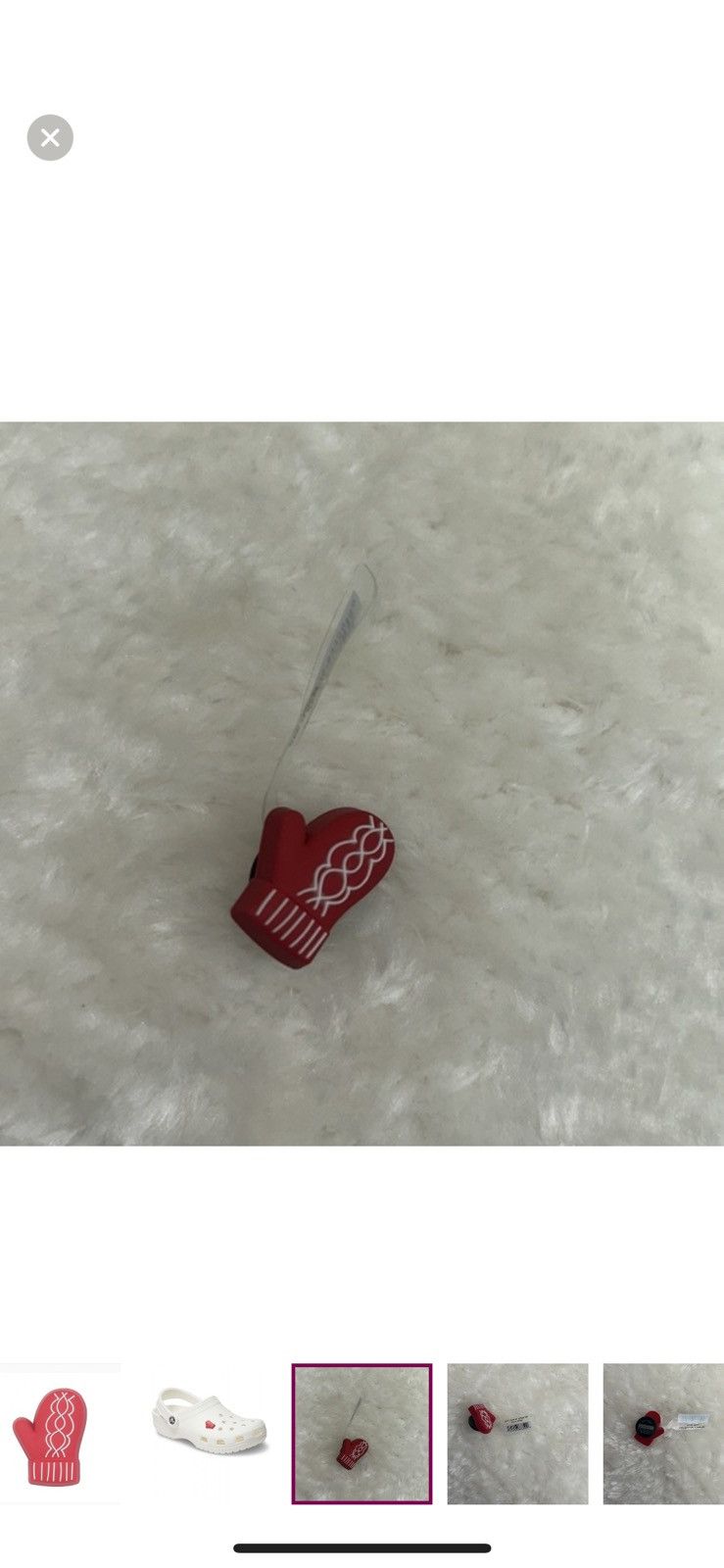Crocs Crocs winter mitten shoe jibbitz charm Size ONE SIZE - 2 Thumbnail