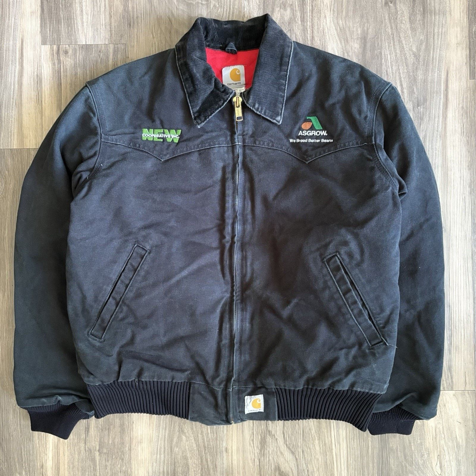 Carhartt RARE Carhartt JQ2246 Santa Fe Jacket – Wine/Burgundy
