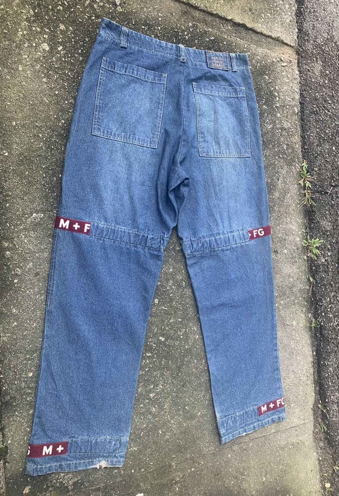 Marithe + Francois Girbaud Le Jean De Marithe Francois Girbaud Reconstructed Pant Size US 35 - 6 Thumbnail