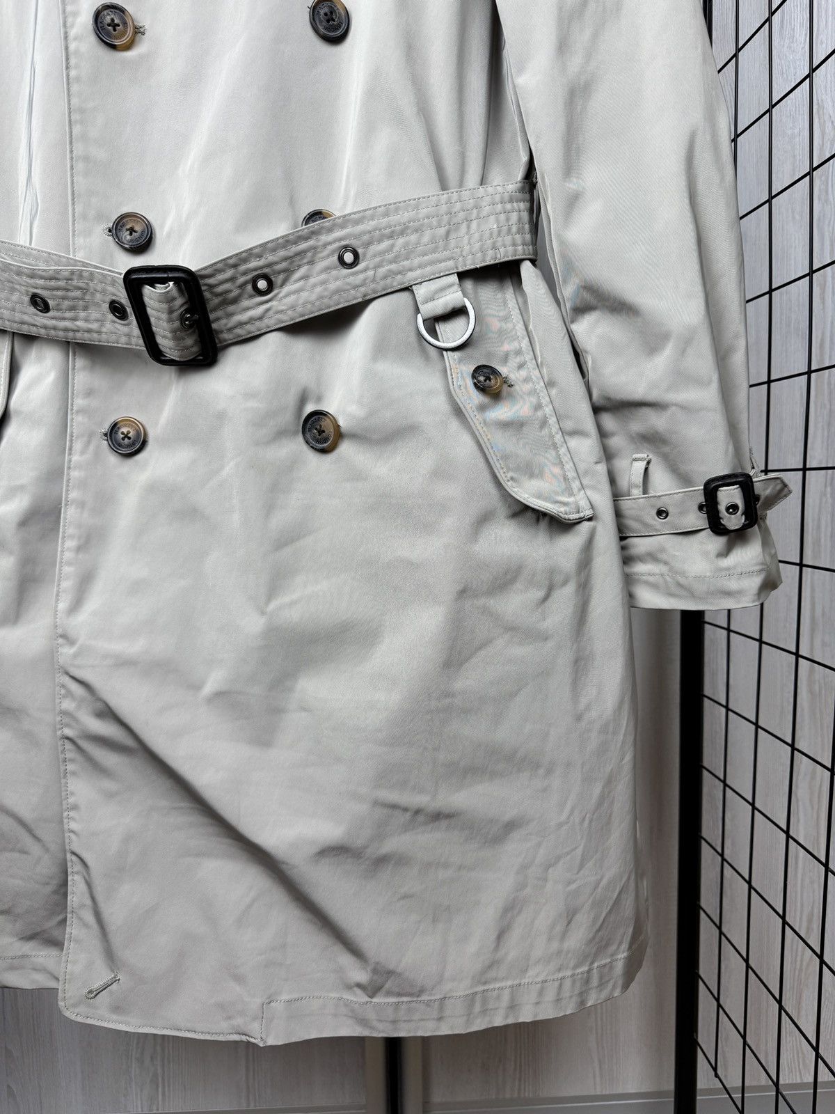 Hackett Hackett Mayfair Falkirk Double-Breasted belted trench coat Size US L / EU 52-54 / 3 - 4 Thumbnail