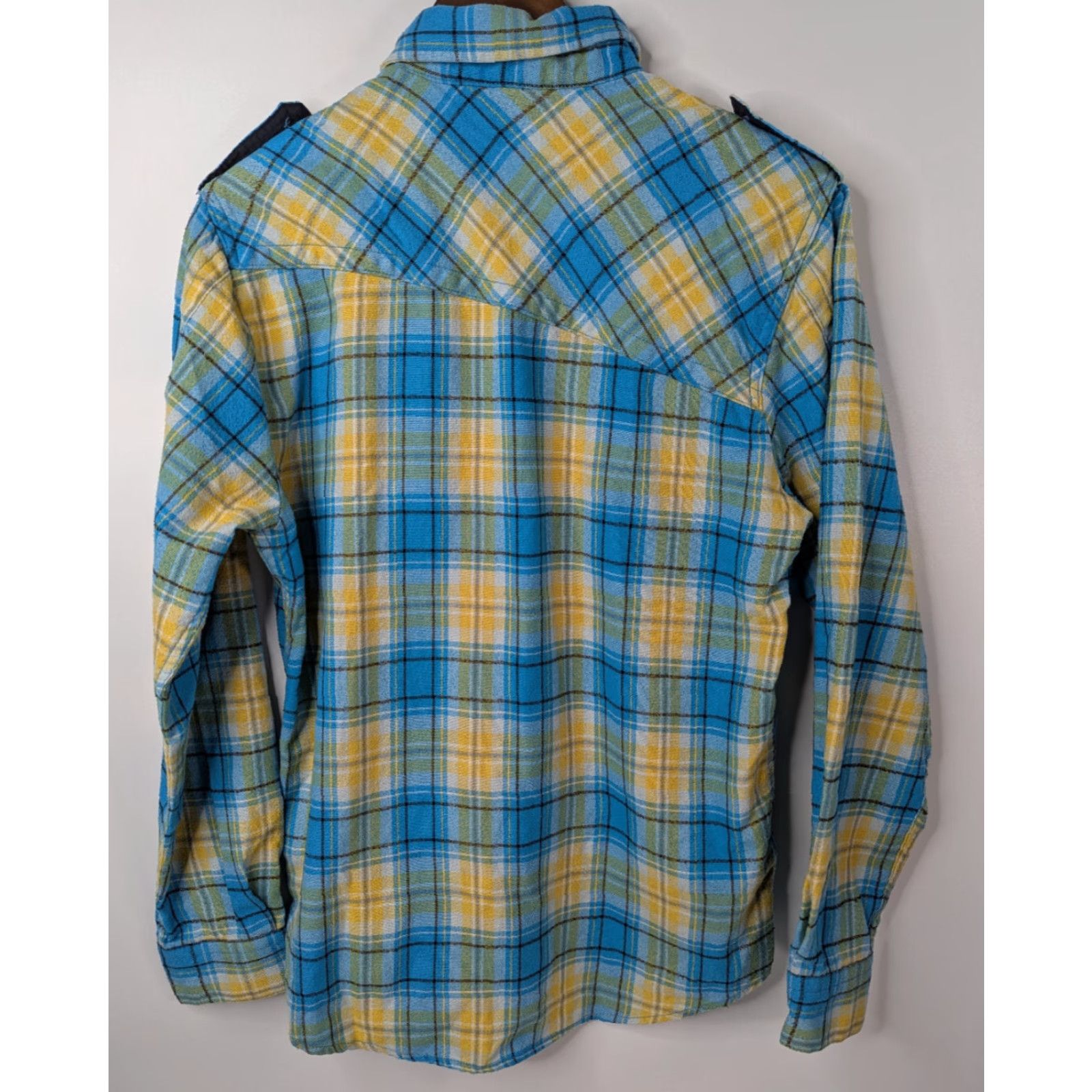 Volcom Volcom Button-Up Shirt Small Blue Plaid Flannel Workwear Casual Tailored Size US S / EU 44-46 / 1 - 4 Thumbnail