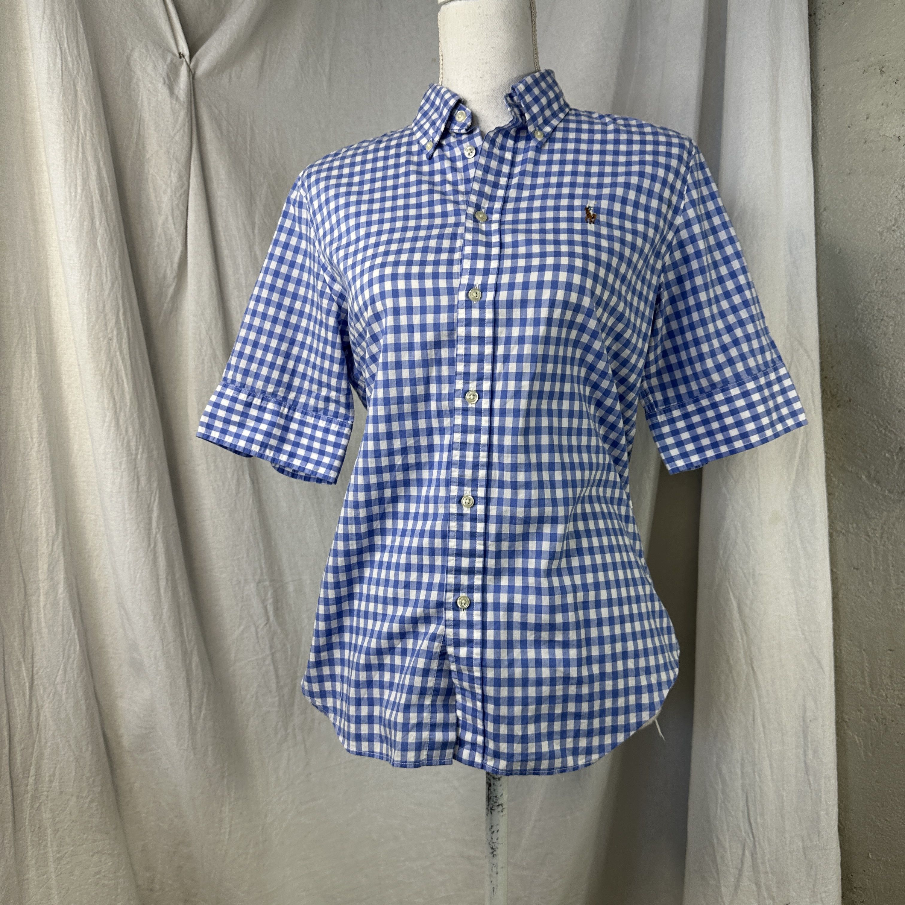 Polo Ralph Lauren × Vintage Vintage Preppy Casual Checkered 00s Polo Ralph Lauren Shirt Size US M / EU 48-50 / 2 - 9 Thumbnail