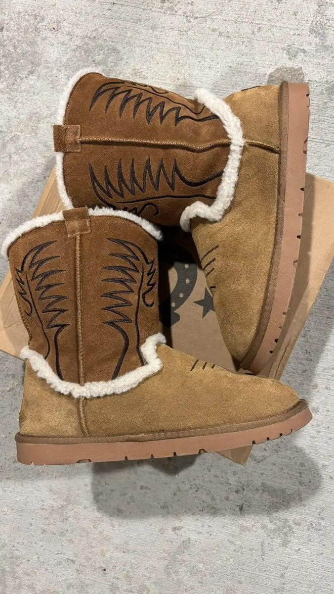 Other Bazo 1199 Ugg Cowboy Boots Size US 11 / EU 44 - 4 Thumbnail