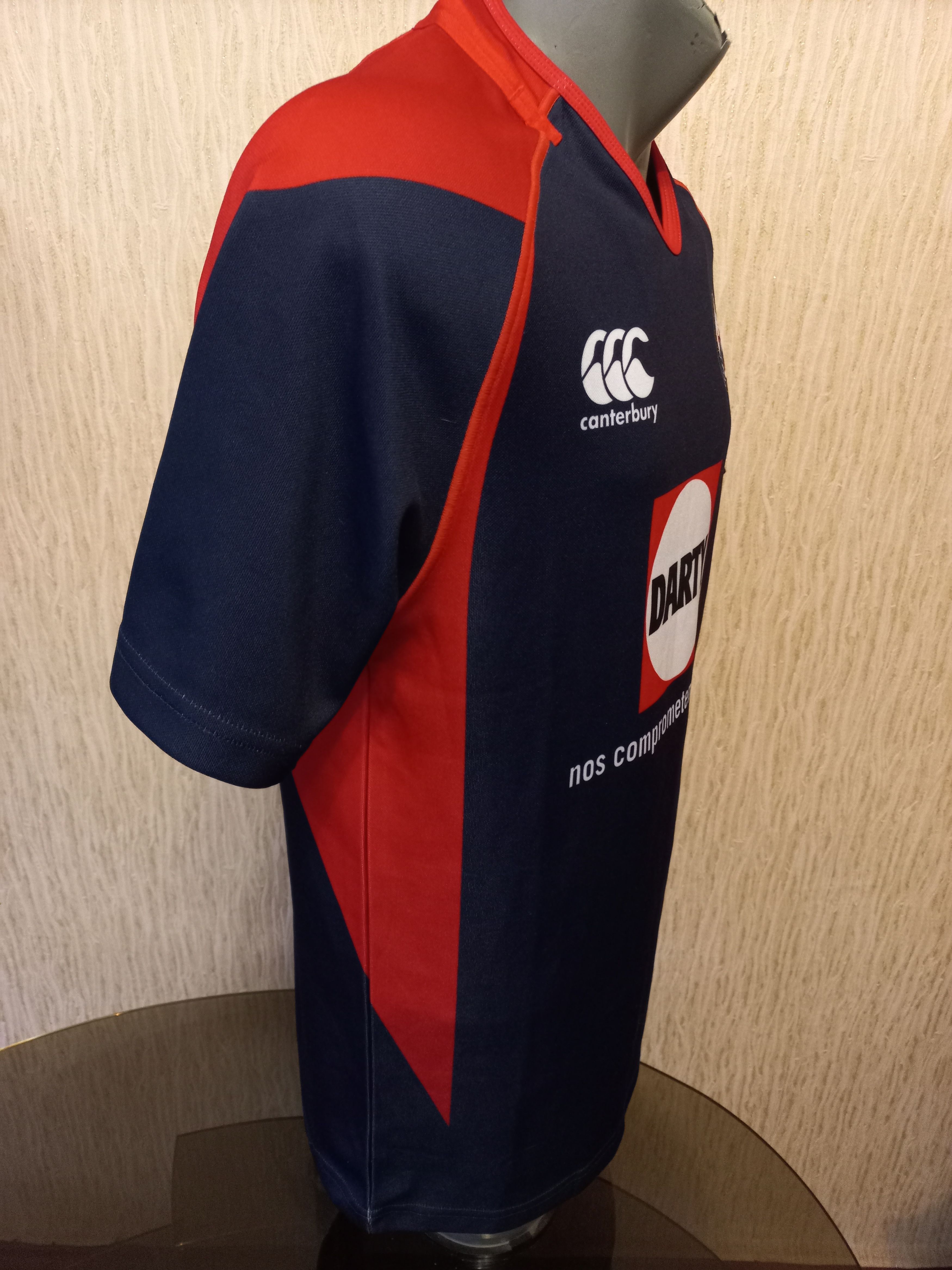 Canterbury of New Zealand Canterbury Spain Liceo Frances CR rugby jersey (Size M) Size US M / EU 48-50 / 2 - 2 Thumbnail