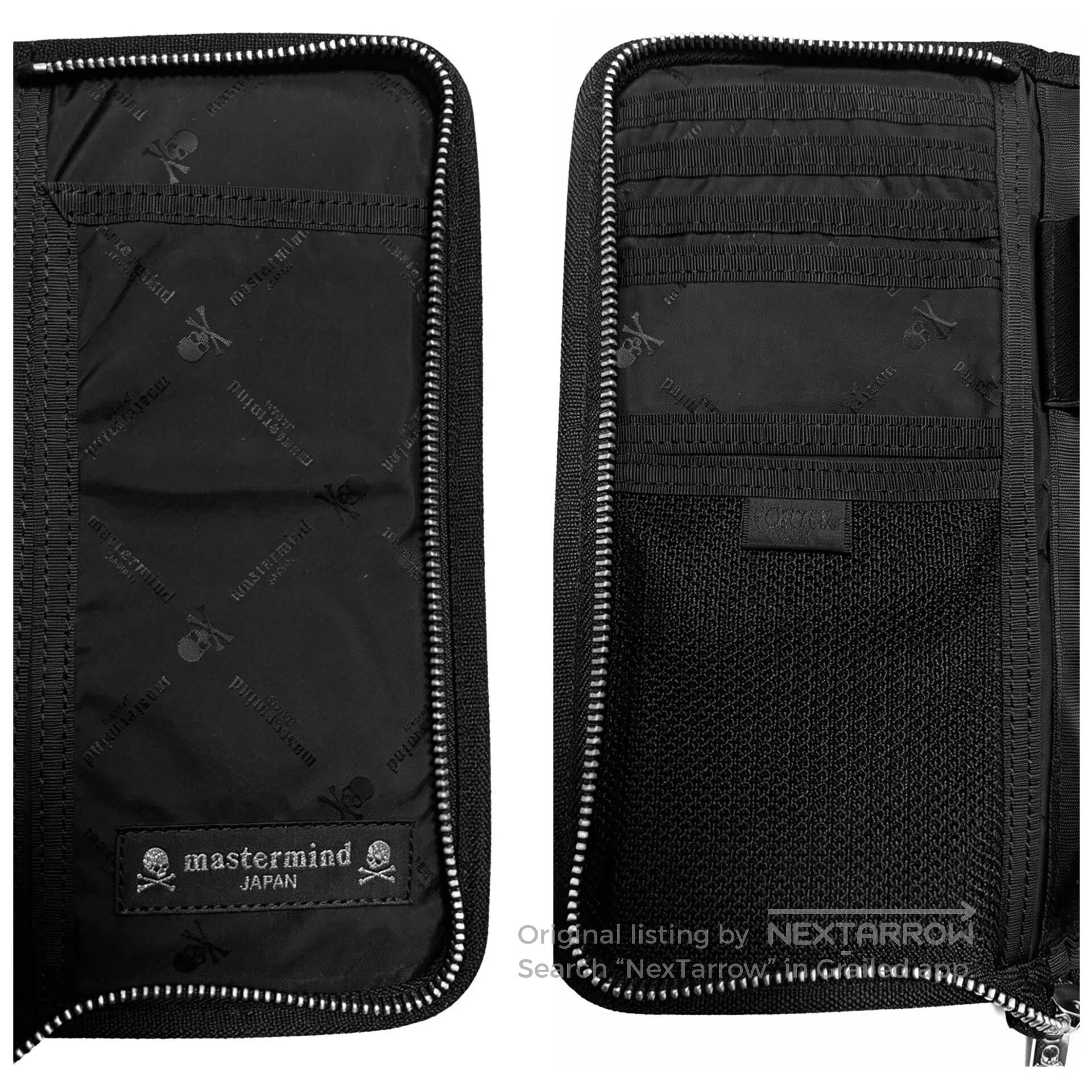 Mastermind Japan mastermind Japan x Porter Long Zip Wallet. Size ONE SIZE - 6 Thumbnail