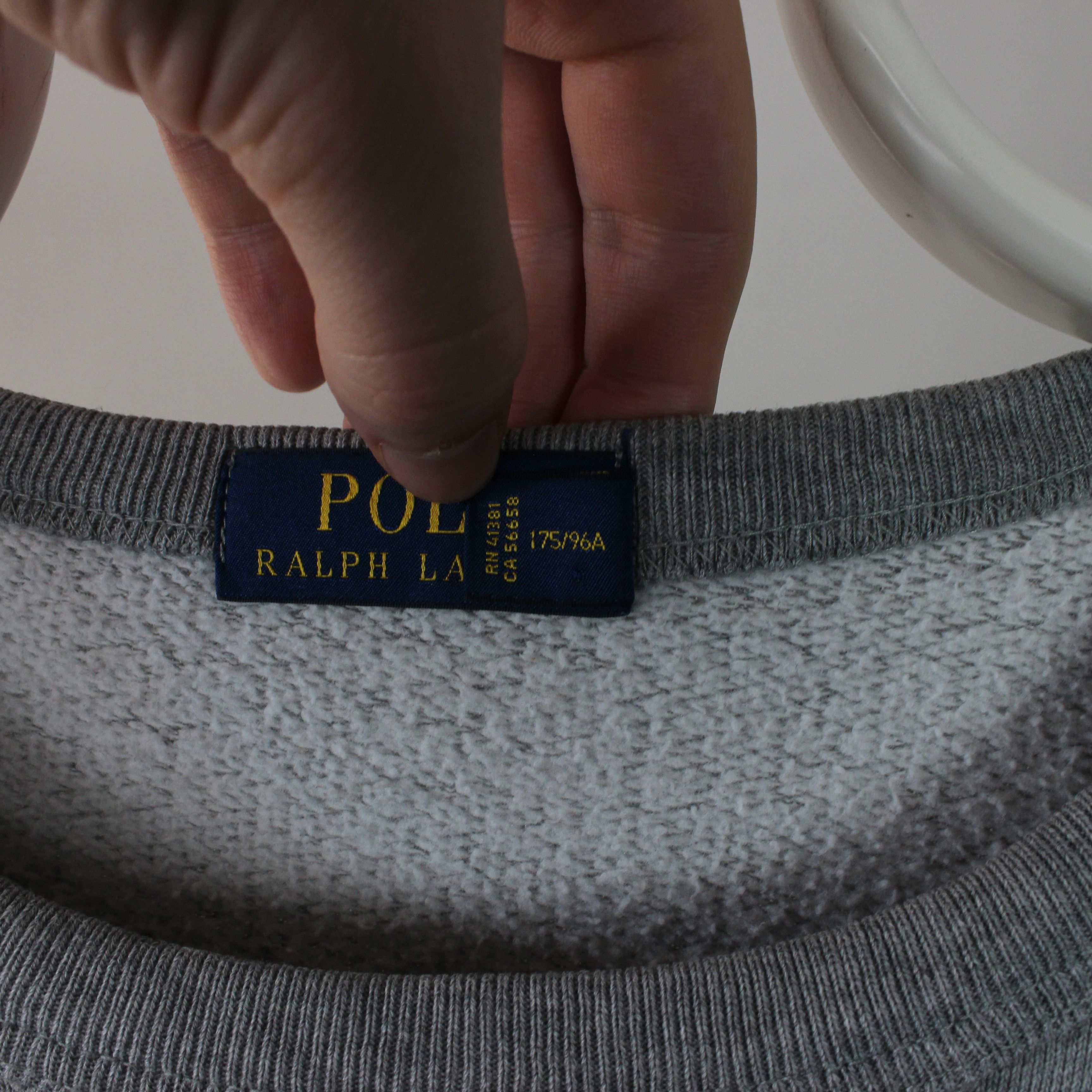 Polo Ralph Lauren Polo Ralph Lauren sweatshirt gray M cotton Size US M / EU 48-50 / 2 - 6 Thumbnail