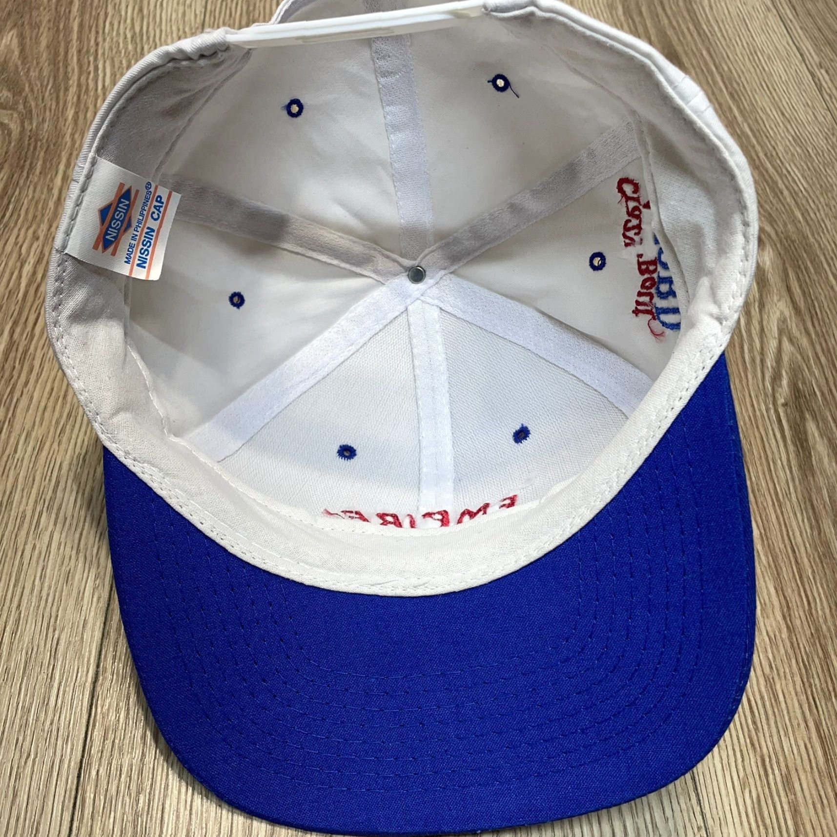 Ford VINTAGE Nissin Ford Truck Snapback Baseball Hat Cap Men One Size White Size ONE SIZE - 7 Thumbnail