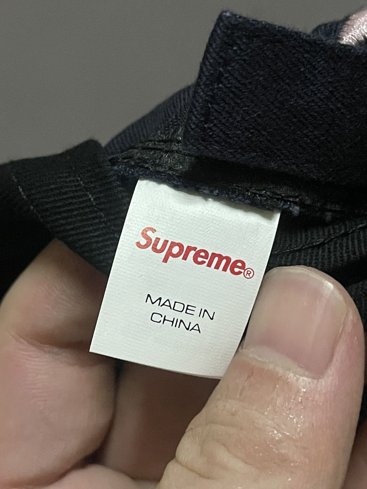 Supreme Supreme navy spread 6-panel hat cap Size ONE SIZE - 5 Thumbnail