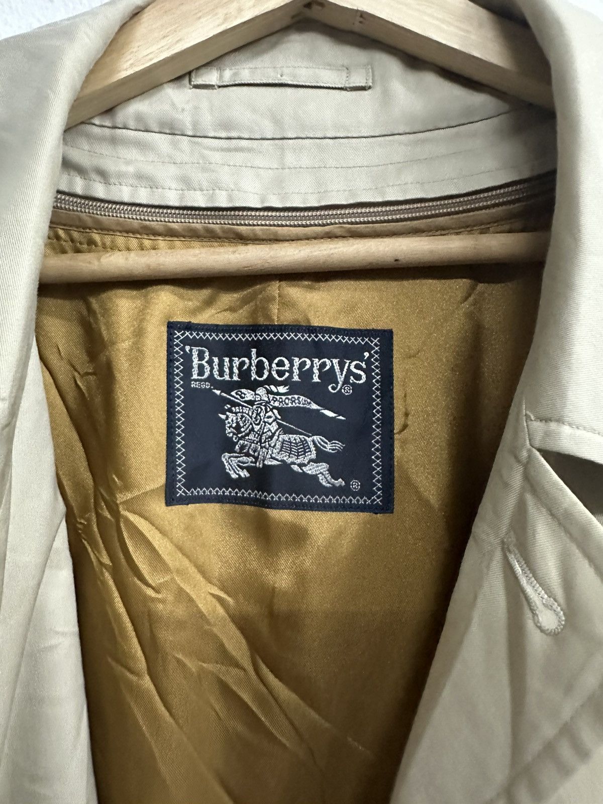 Burberry VTG Burberry’s Long Coat Nova Check Jacket Size US XL / EU 56 / 4 - 7 Thumbnail