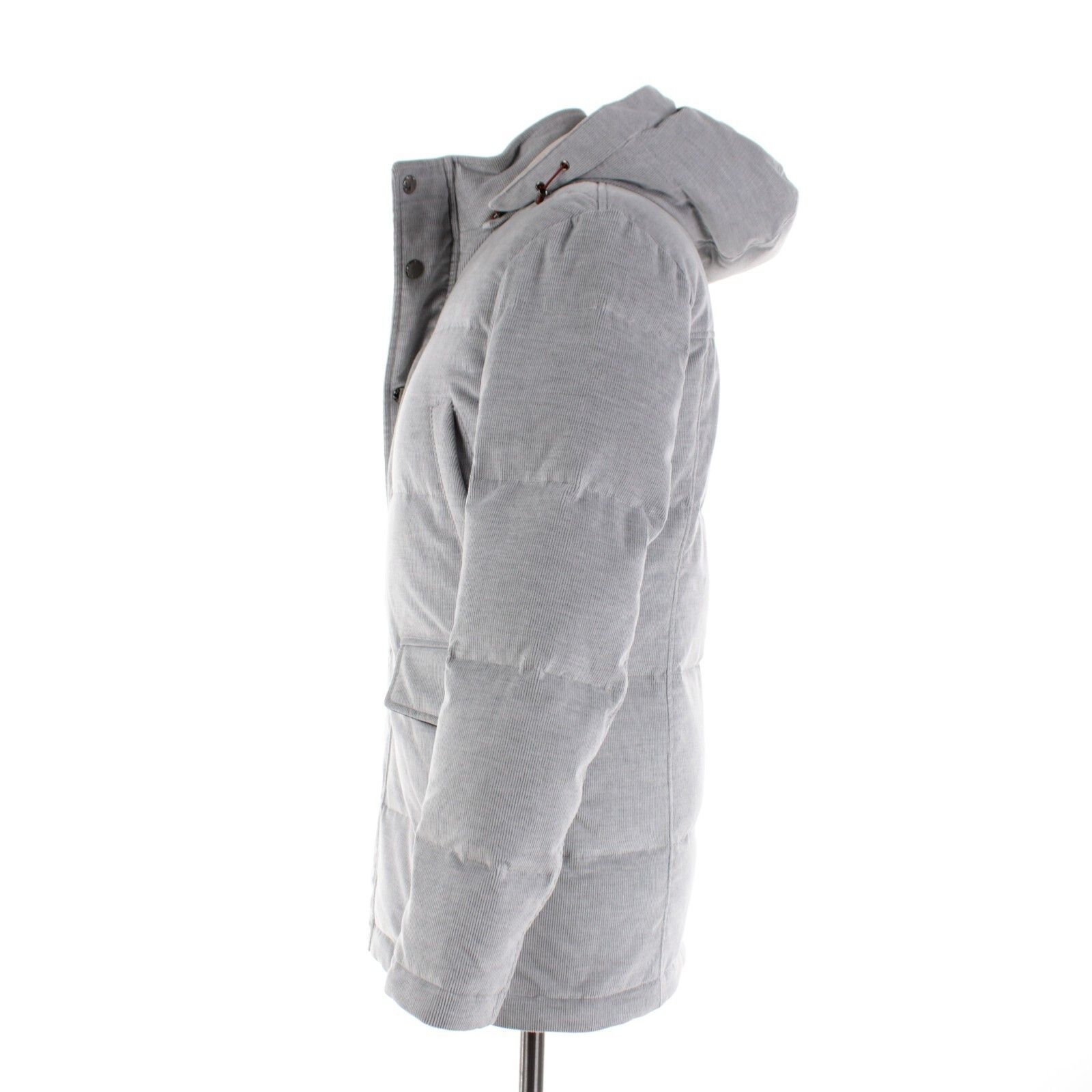 Luciano Barbera Luciano Barbera Jacket Size M US In Gray Cotton Blend Size US M / EU 48-50 / 2 - 4 Thumbnail