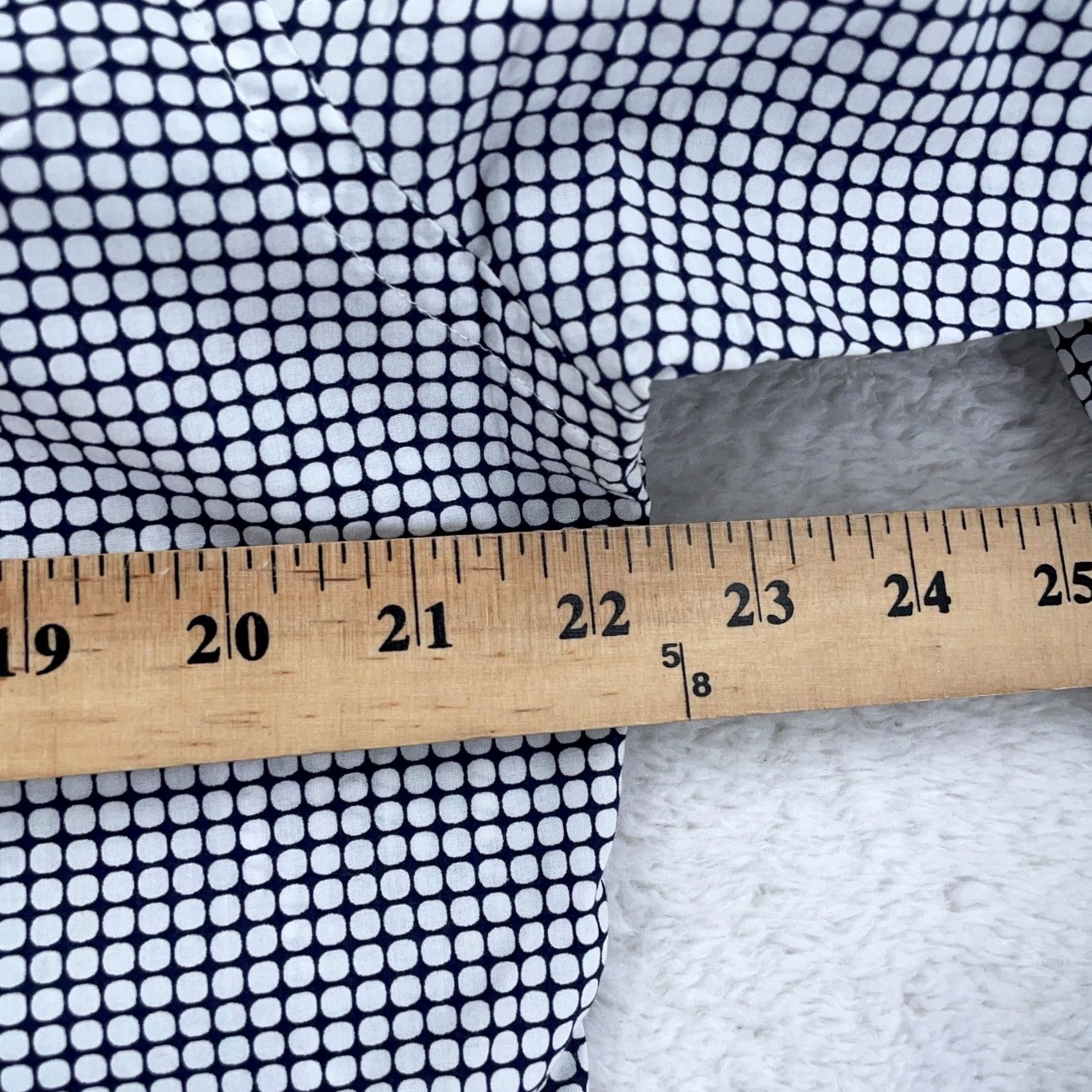BUGATCHI Bugatchi Uomo Shirt Mens L White Black Polka Dot Shaped Fit Button Up Size US L / EU 52-54 / 3 - 7 Thumbnail