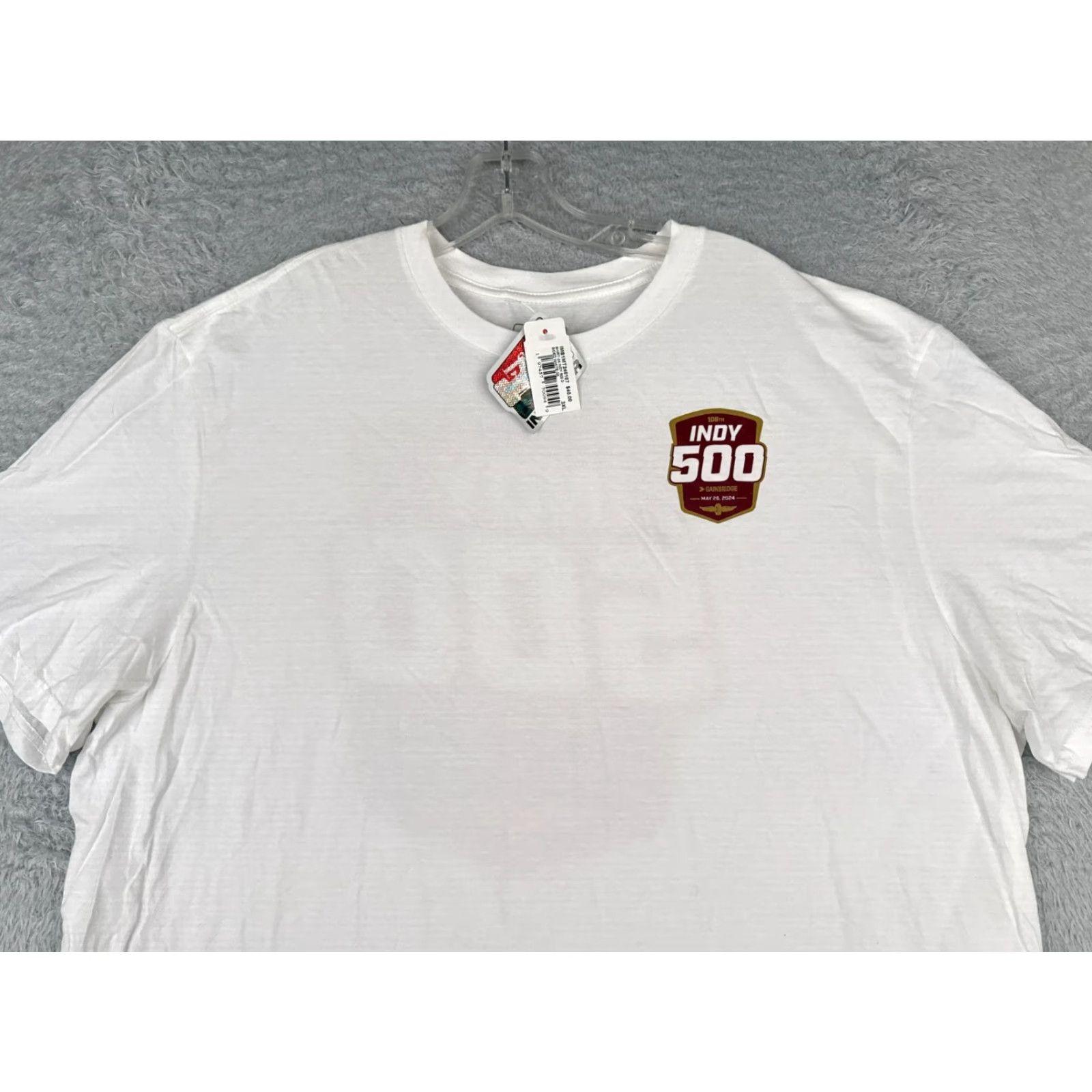 Vintage Legends Global Merchandise Indy 500 Shirt Men 3XL White Short Sleeve Crew Neck IMS Indycar NEW Vintage: No Cars Racing All Seasons 2020s Mens Size US XXL / EU 58 / 5 - 4 Thumbnail