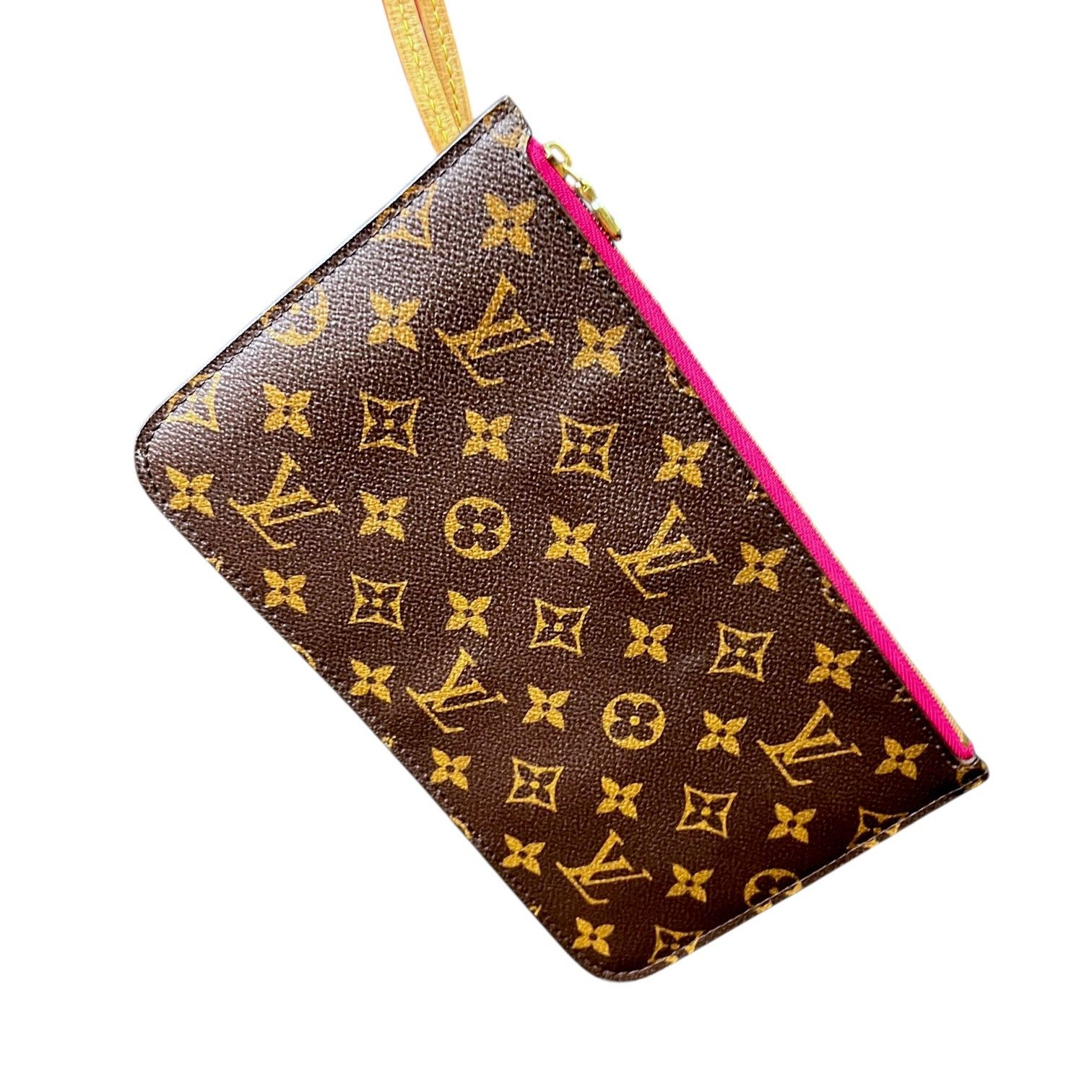 Louis Vuitton Louis Vuitton Wristlet Neverfull Pouchette $1550 Retail Size ONE SIZE - 1 Thumbnail