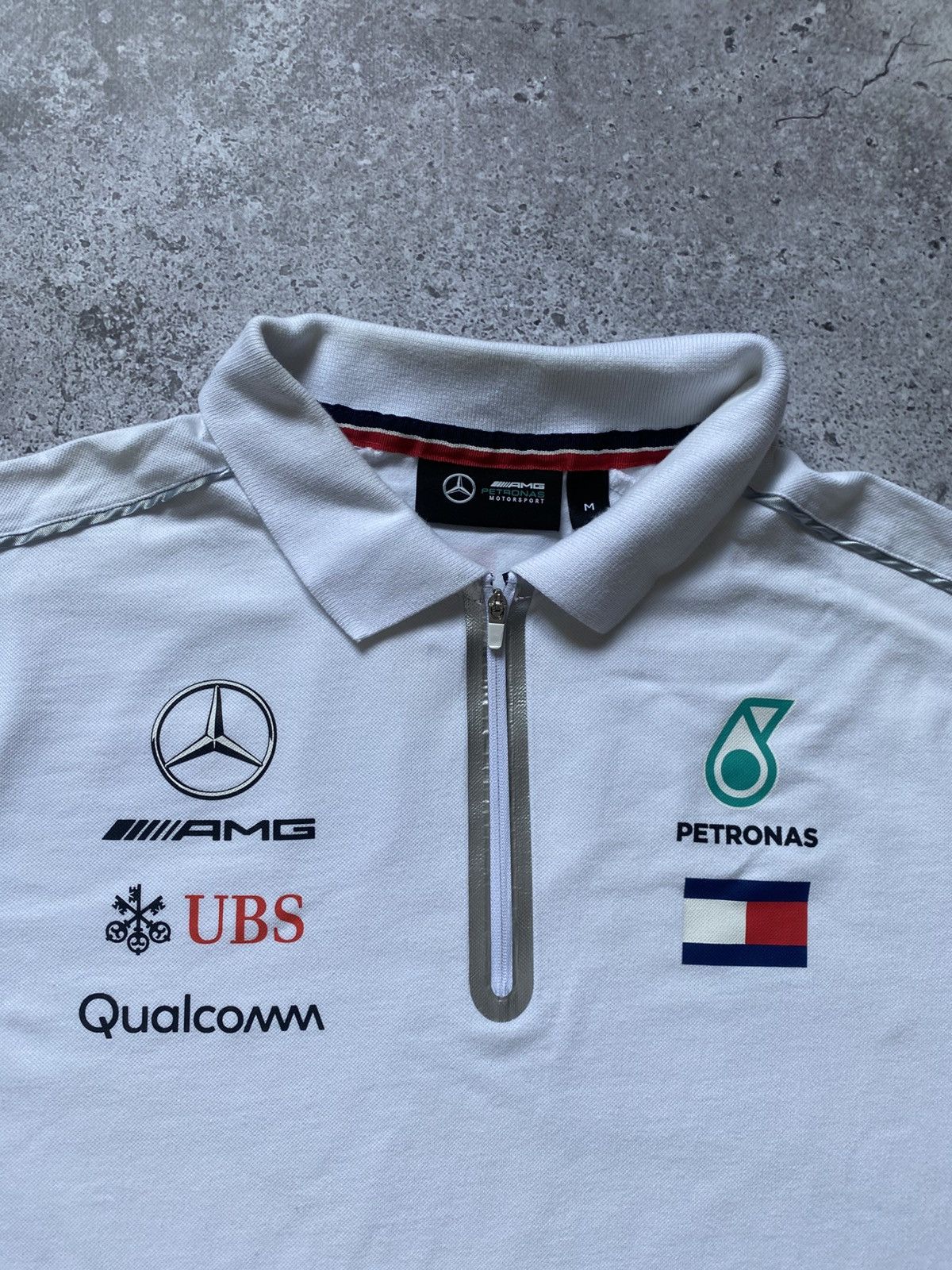 Mercedes-Benz Mercedes AMG Petronas Racing Polo Shirt Formula 1 Racing F1 Size US M / EU 48-50 / 2 - 2 Thumbnail