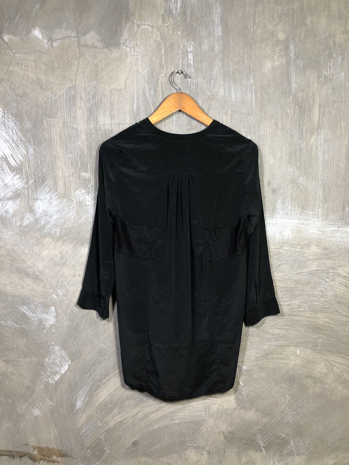 Designer × Sandro × Vintage Sandro Tops Blouse With Mesh Size XS / US 0-2 / IT 36-38 - 5 Thumbnail