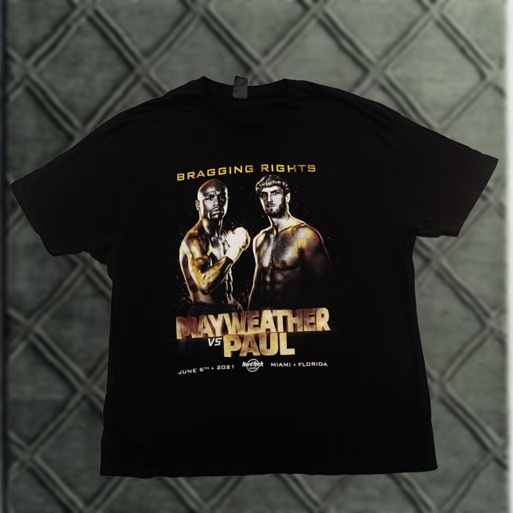 Vintage Mayweather vs Paul XL (23X30) Bragging Rights Black Crewneck Graphic Event Men XL Black Boxing MEASUREMENTS ARE PROVIDED IN PICTURES Size US XL / EU 56 / 4 - 1 Thumbnail
