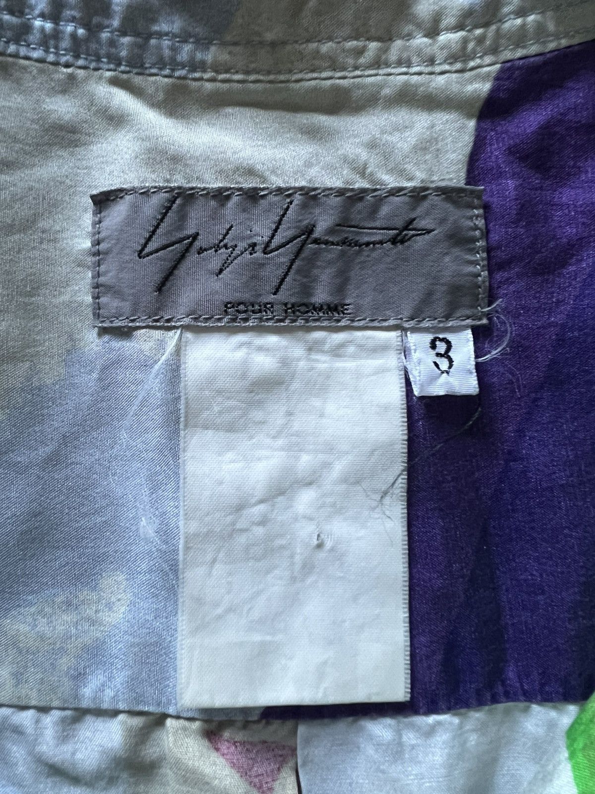 Yohji Yamamoto Yohji Yamamoto Pour Homme SS04 Cityscape Print Button Up Size US L / EU 52-54 / 3 - 5 Thumbnail