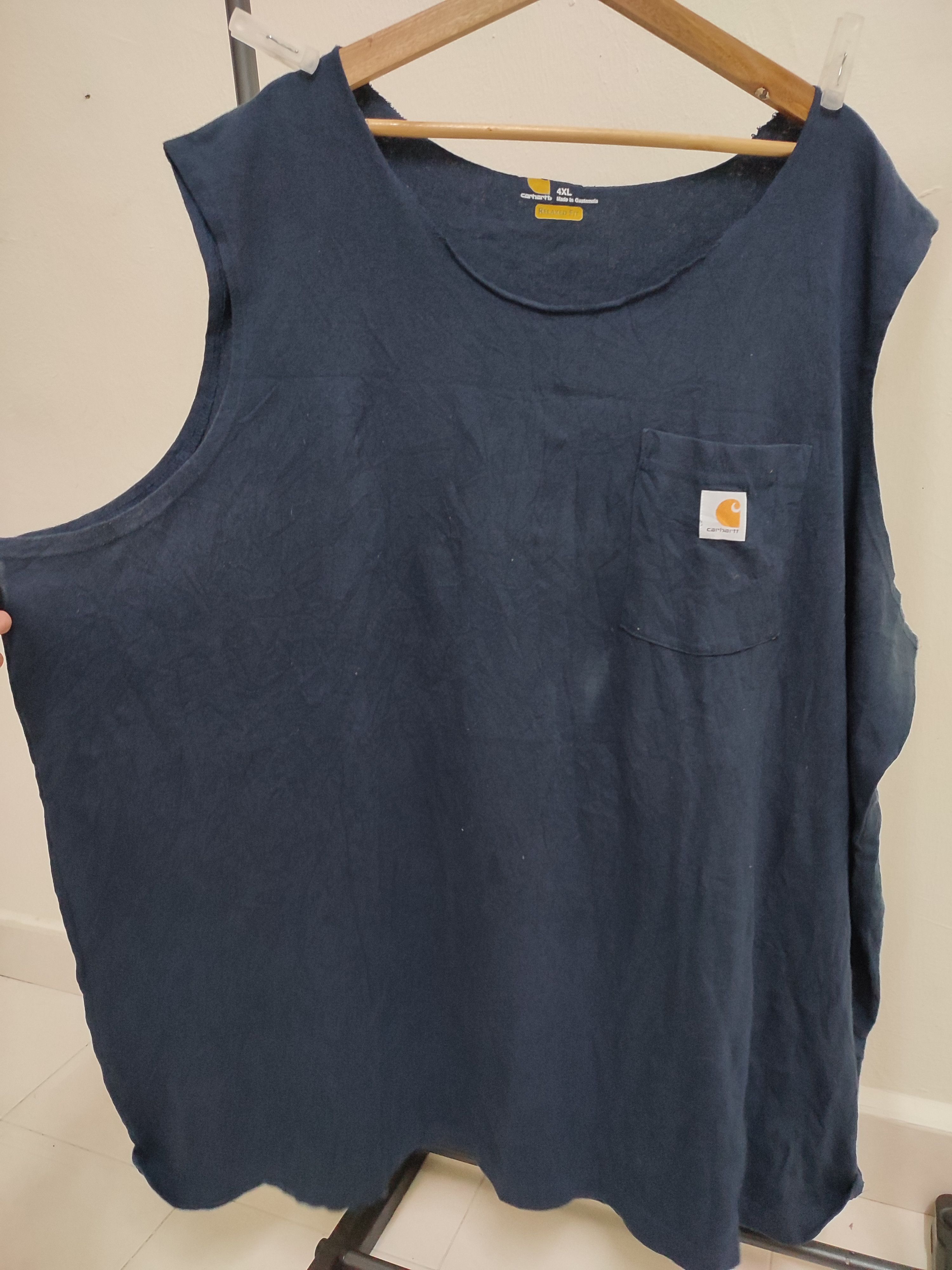 VINTAGE CARHARTT SINGLE POCKET SLEEVELESS