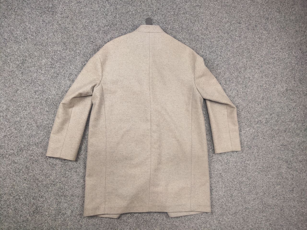 Brunello Cucinelli Brunello Cucinelli Wool Cashmere Blend Beige Coat Mid Jacket Size M / US 6-8 / IT 42-44 - 9 Thumbnail