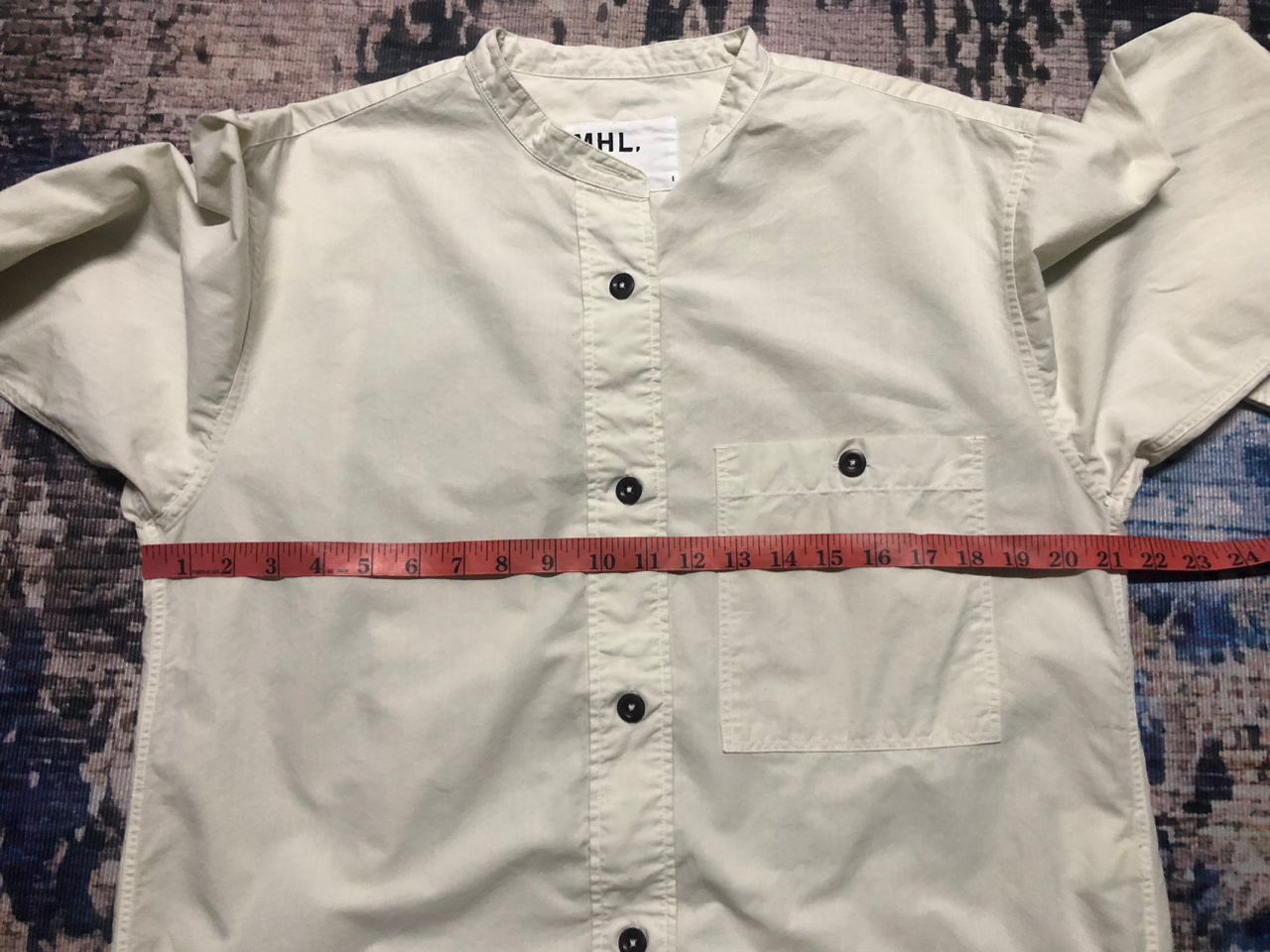 Margaret Howell Margaret Howell Band Collar Shirt Blouse Size S / US 4 / IT 40 - 18 Thumbnail