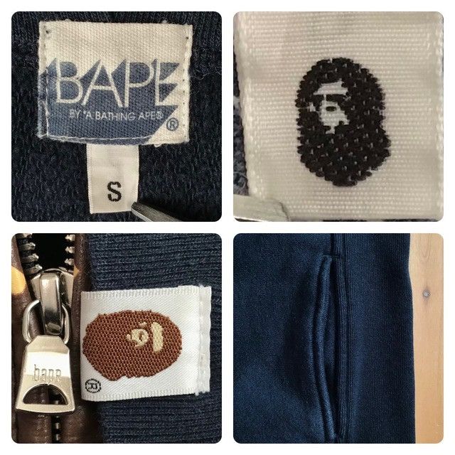 Bape × Nigo 🔥Vintage BAPE Circle logo full zip hoodie a bathing ape NIGO Size US S / EU 44-46 / 1 - 6 Thumbnail