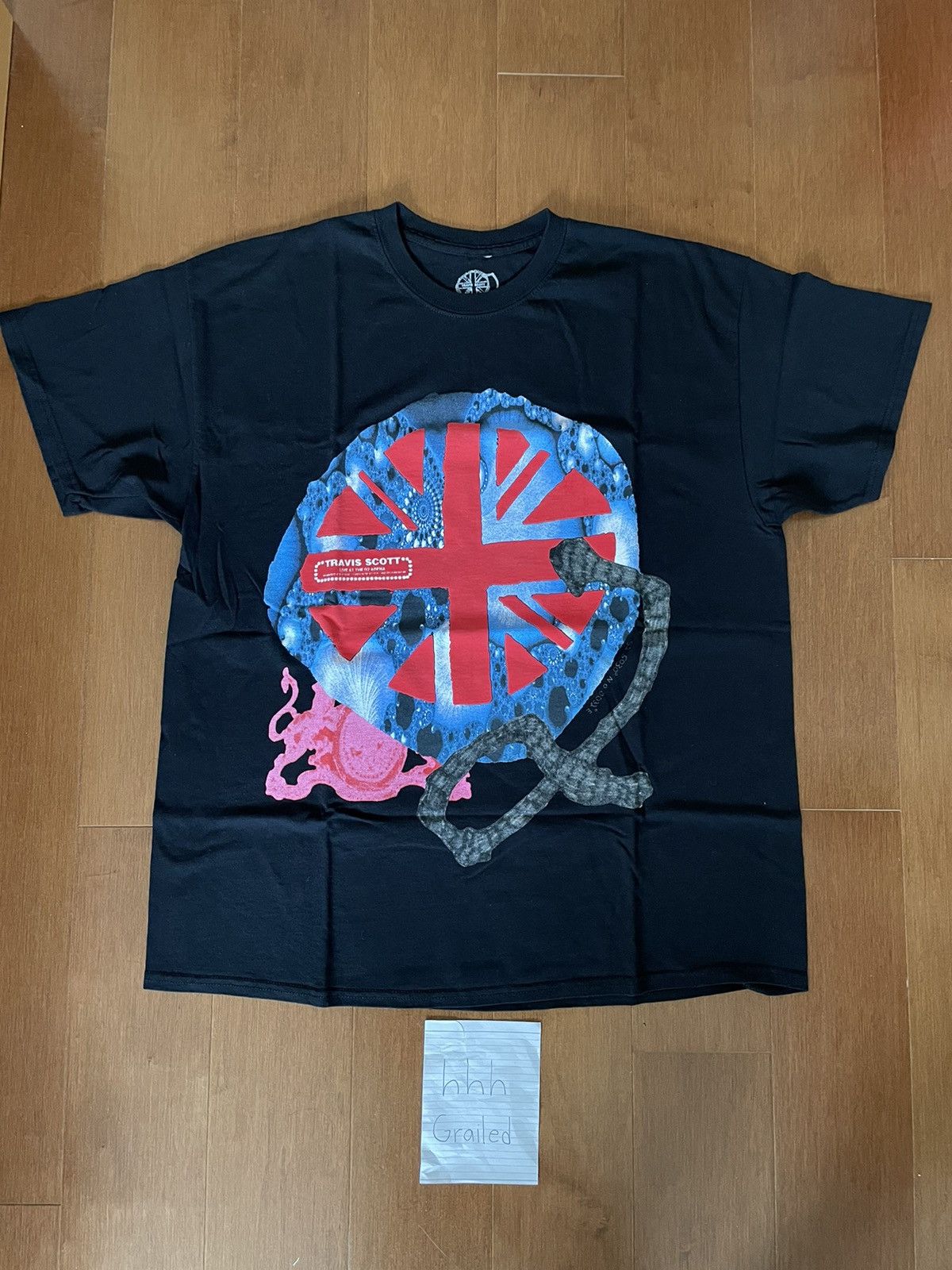 Travis Scott LONDON EXCLUSIVE UTOPIA O2 LIVE TRAVIS SCOTT Size US L / EU 52-54 / 3 - 1 Thumbnail