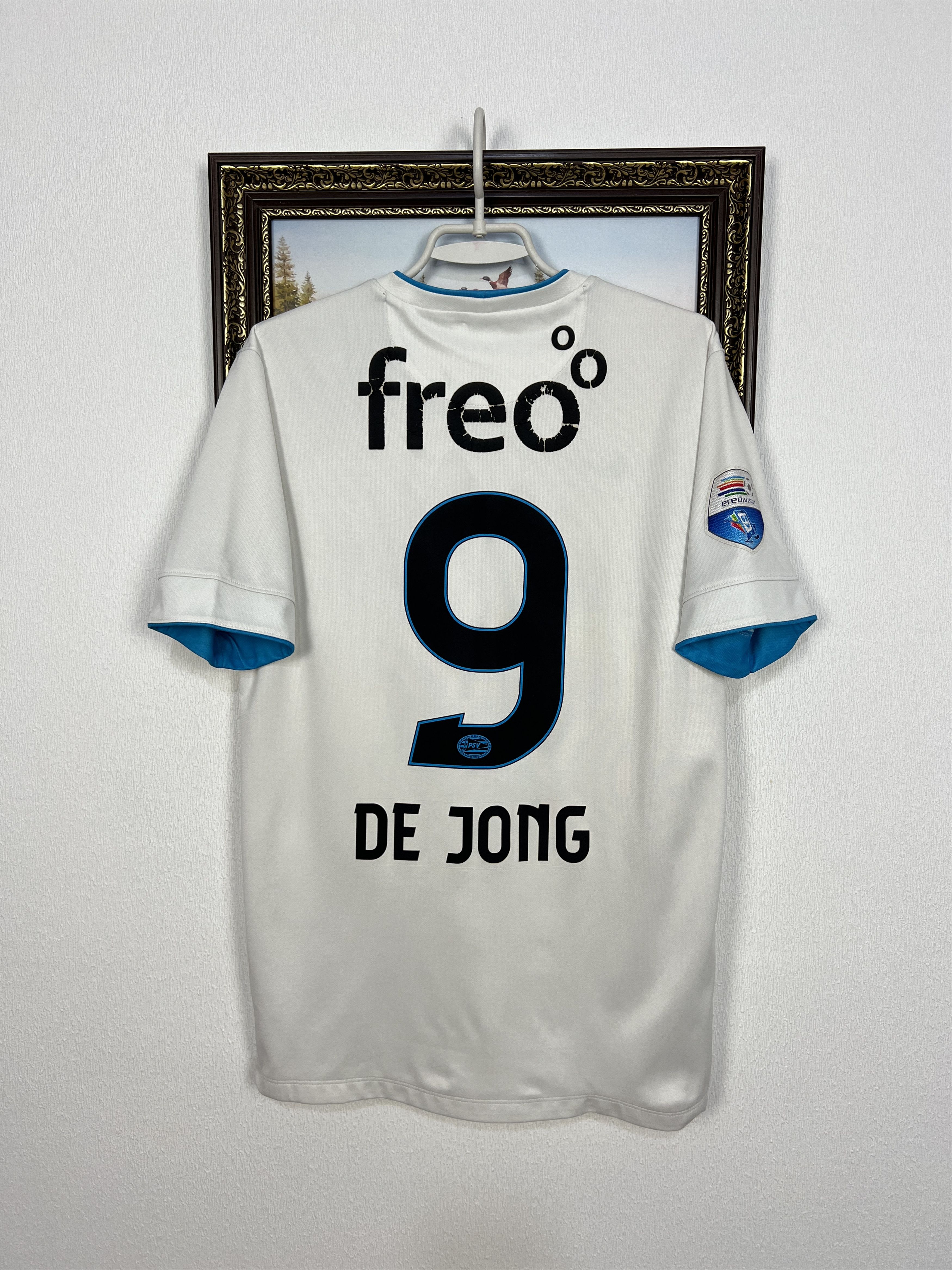 Nike PSV Eindhoven Away football shirt 2014 Nike #9 De Jong Size US M / EU 48-50 / 2 - 1 Thumbnail