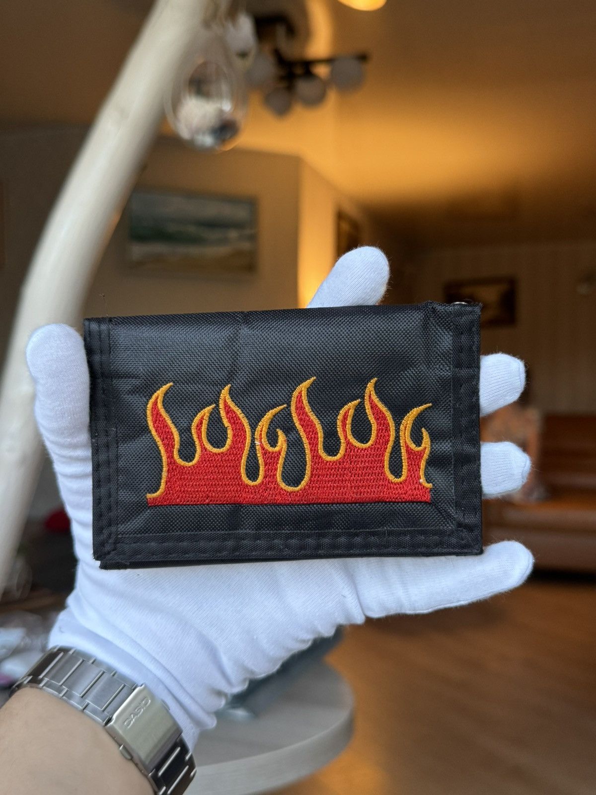 Japanese Brand × Vintage Flame Wallet Size ONE SIZE - 2 Thumbnail