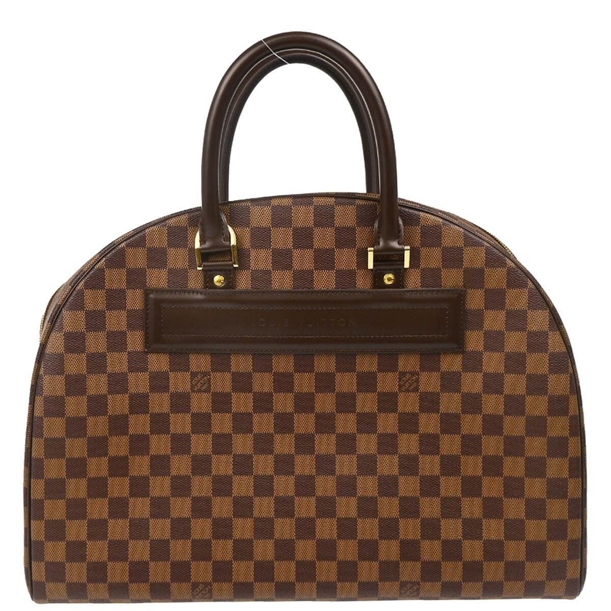 Louis Vuitton Damier Nolita Satchel Brown