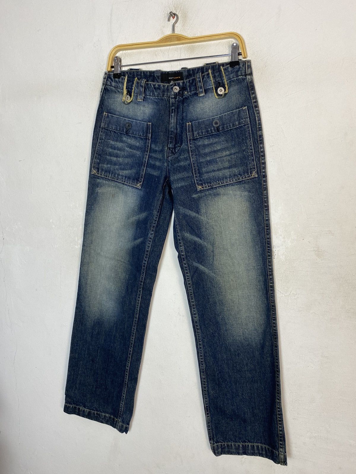 Other Hype Netmen’s Bush Pant Denim Jeans Size 29 30 Size US 30 / EU 46 - 4 Thumbnail