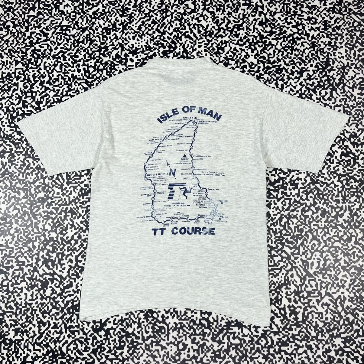 Vintage Vintage 1997 Isle Of Man TT Course Moto Racing 90s T-shirt Size US M / EU 48-50 / 2 - 2 Thumbnail