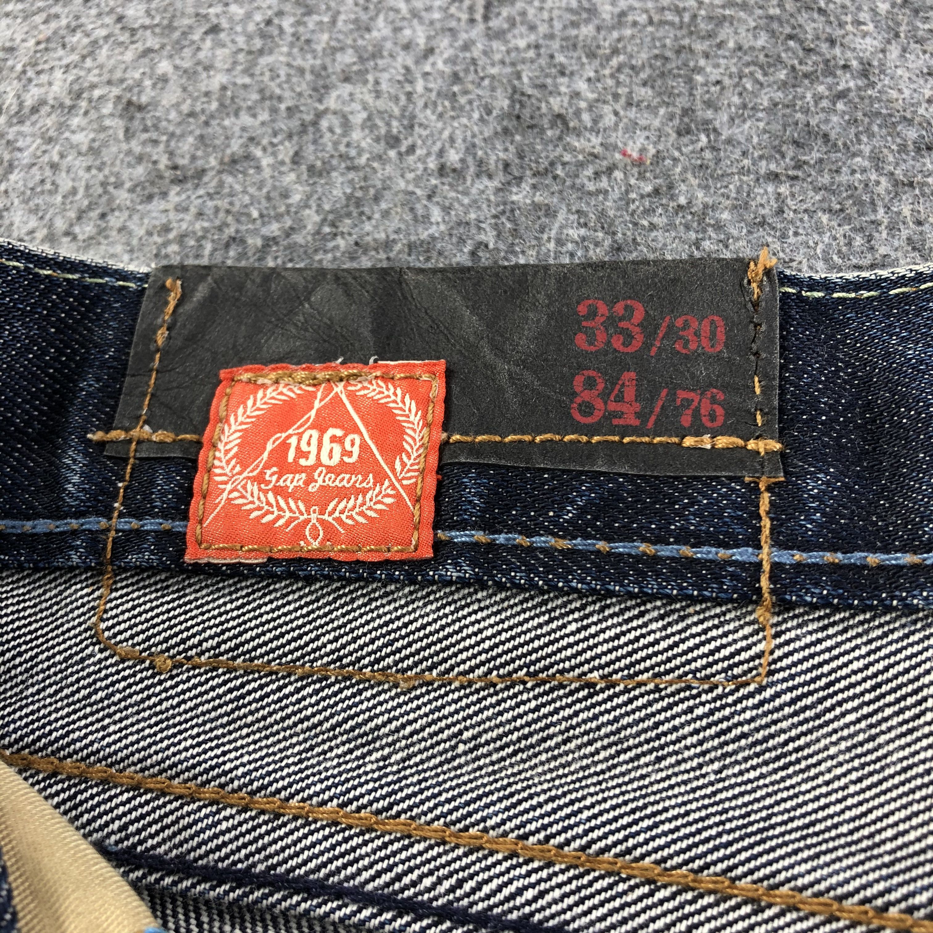 Gap Vintage Gap Jeans Blue Wash Denim -J2747 Size US 35 - 10 Thumbnail