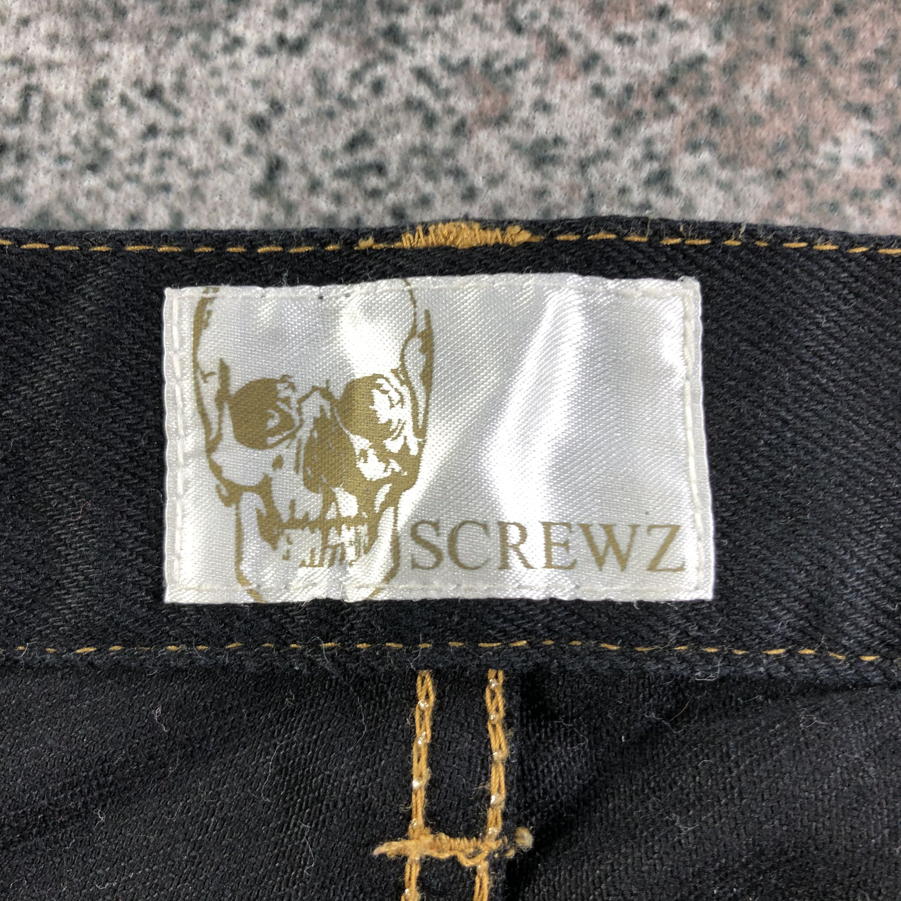 Japanese Brand Japanese Brand Screwz Black Jeans KJ2022 Size US 32 / EU 48 - 8 Thumbnail
