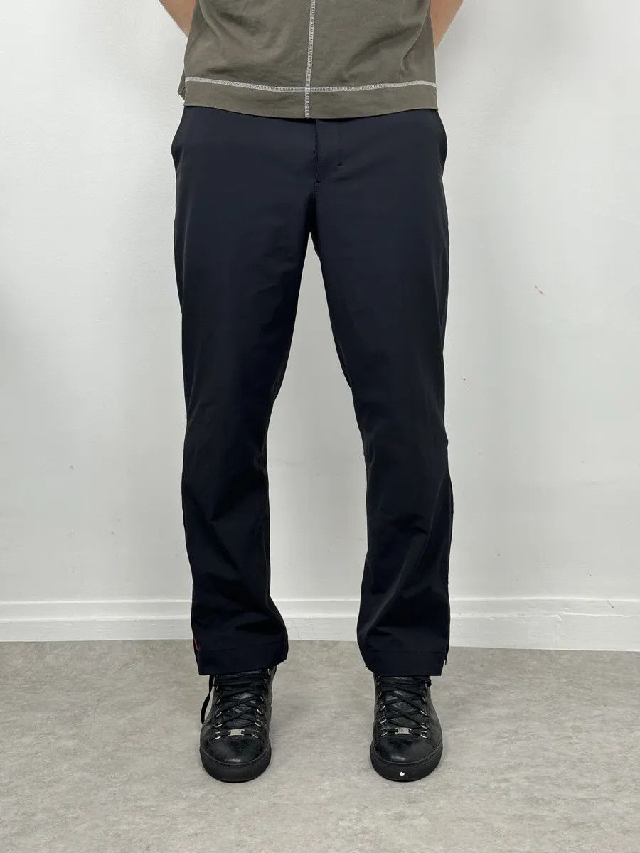 Prada 2000s Prada Linea Rossa Navy Cozy Pants Size US 34 / EU 50 - 4 Thumbnail