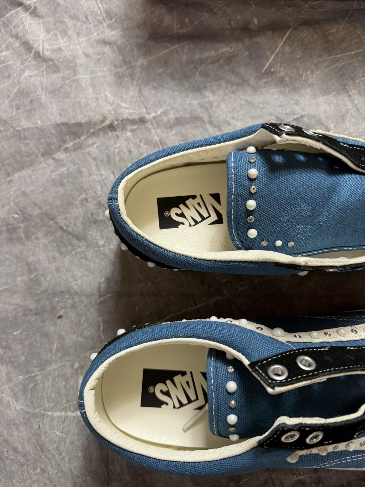 Satoshi Nakamoto × Vans Vans Pearlized Premium Old Skool 36 in Blue Size US 12 / EU 45 - 5 Thumbnail