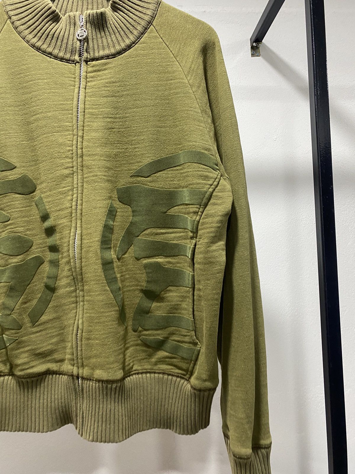 Designer × Japanese Brand Sick☠️ Etienne Ozeki Knit Sweater Velvet Print 90s LGB Size US M / EU 48-50 / 2 - 2 Thumbnail