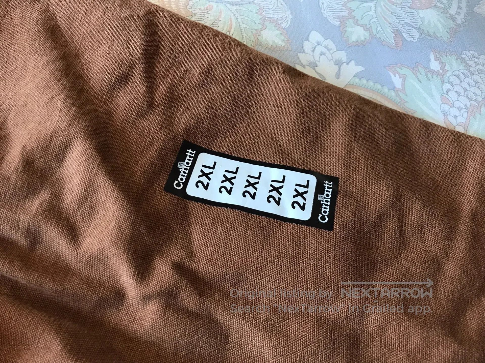 Carhartt Carhartt J141 Brown Hooded Canvas Jacket. Size US XXL / EU 58 / 5 - 6 Thumbnail