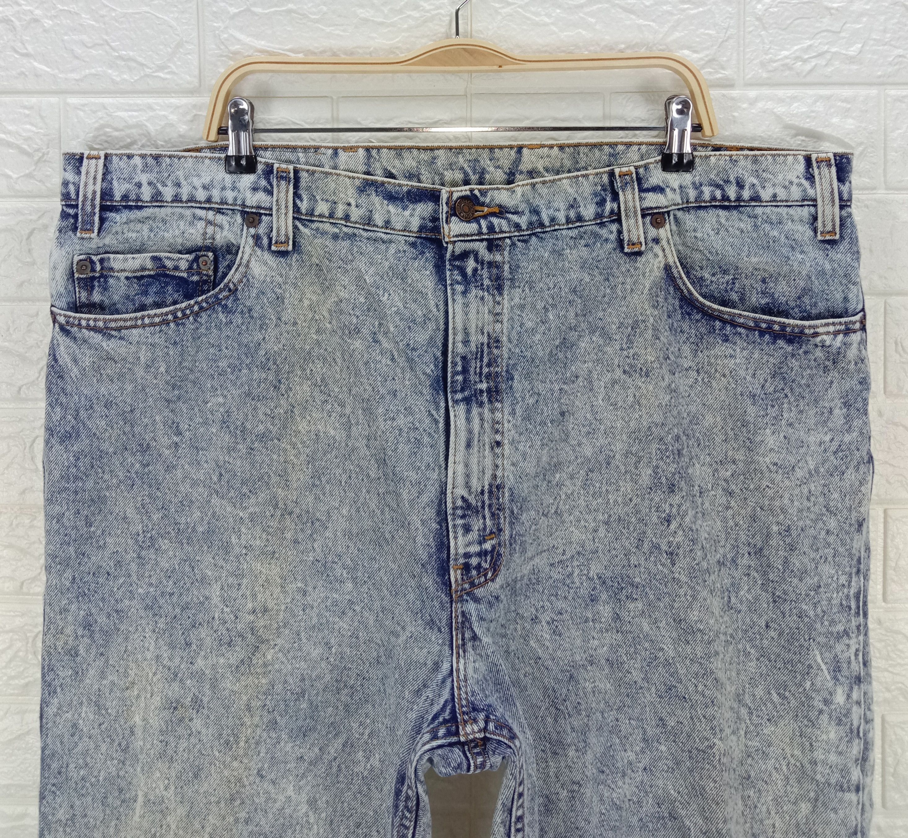 Levi's Vintage 90s Levi's 540 Acid Wash Jeans Oversized Denim Size US 44 / EU 60 - 2 Thumbnail