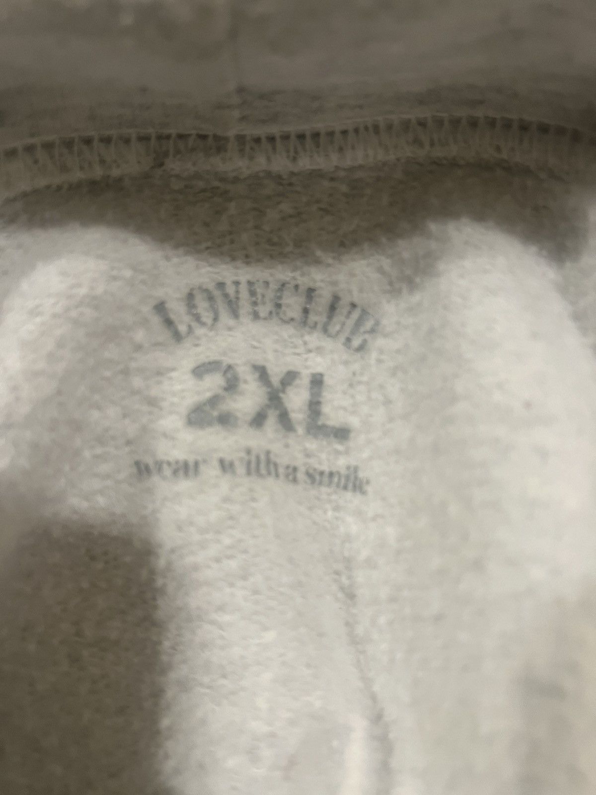 Other LOVECLUB GREY HOODIE Size US XXL / EU 58 / 5 - 3 Thumbnail