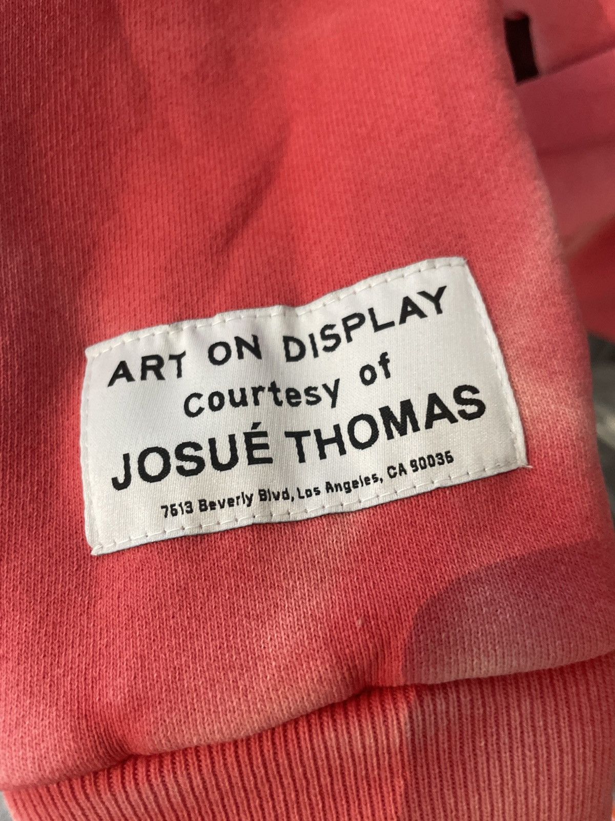 Gallery Dept. Gallery Dept. Sunfaded Red Zip Up Hooded Sweatshirt XL Size US XL / EU 56 / 4 - 3 Thumbnail