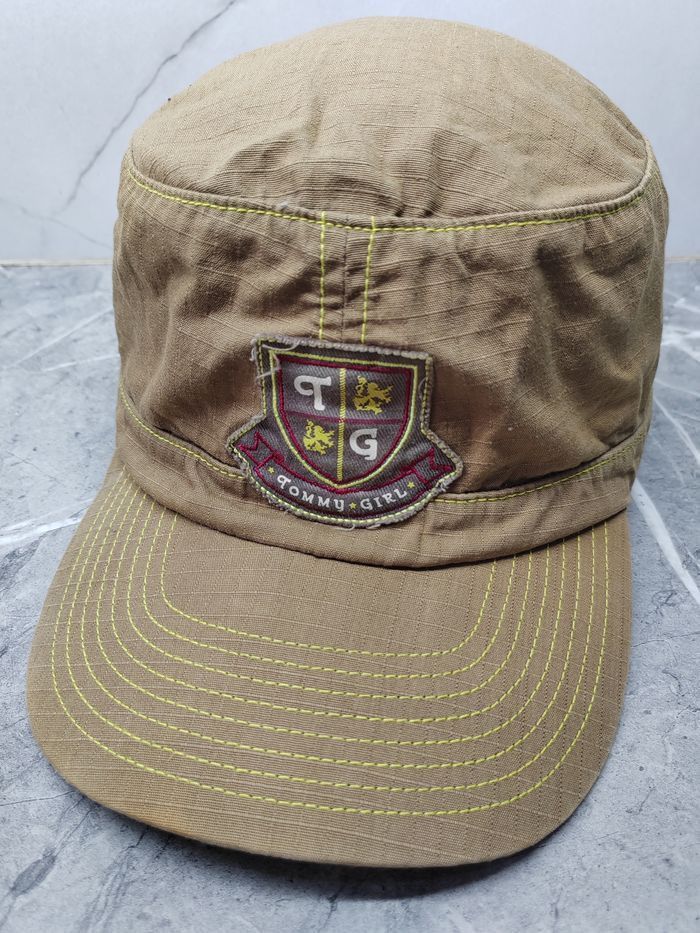 If Six Was Nine Vintage Tommy Girl Cadet Style Cap Hat Size ONE SIZE - 2 Thumbnail