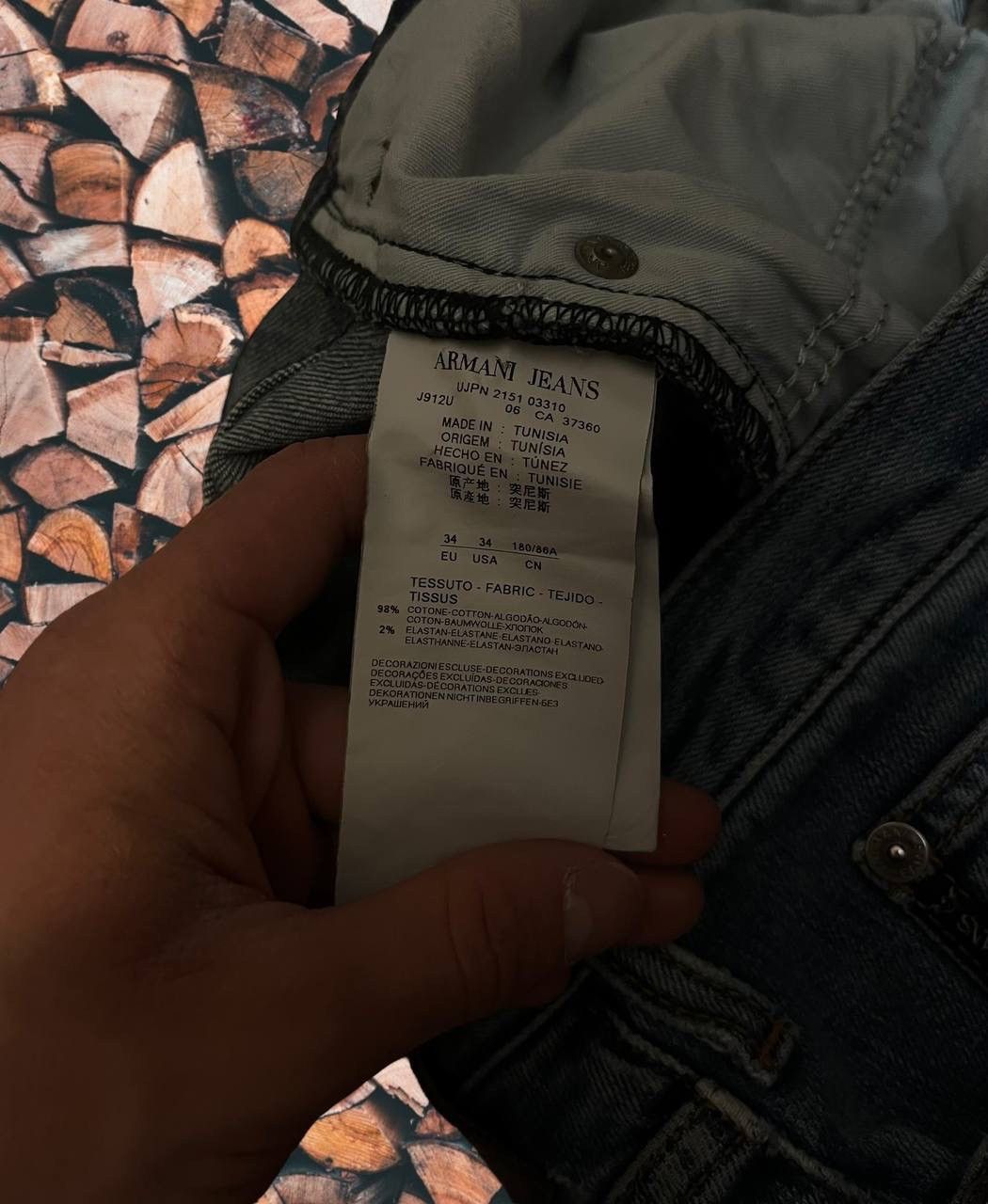 Armani × Japanese Brand × Vintage RARE vintage Armani baggy jeans Japanese Y2K Size US 34 / EU 50 - 8 Thumbnail