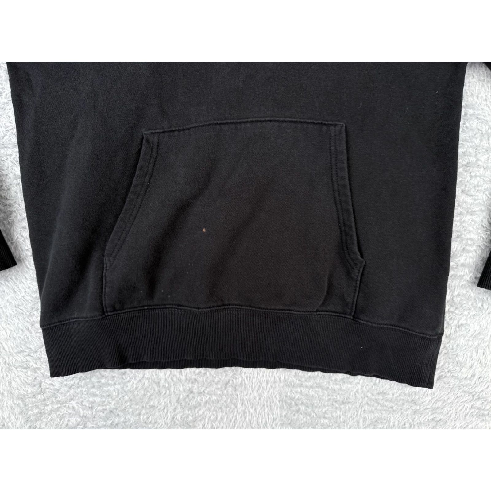 The North Face The North Face Hoodie Mens M Black Pullover Cotton Blend Logo Pockets 90s? (adjusted) Size US M / EU 48-50 / 2 - 5 Thumbnail