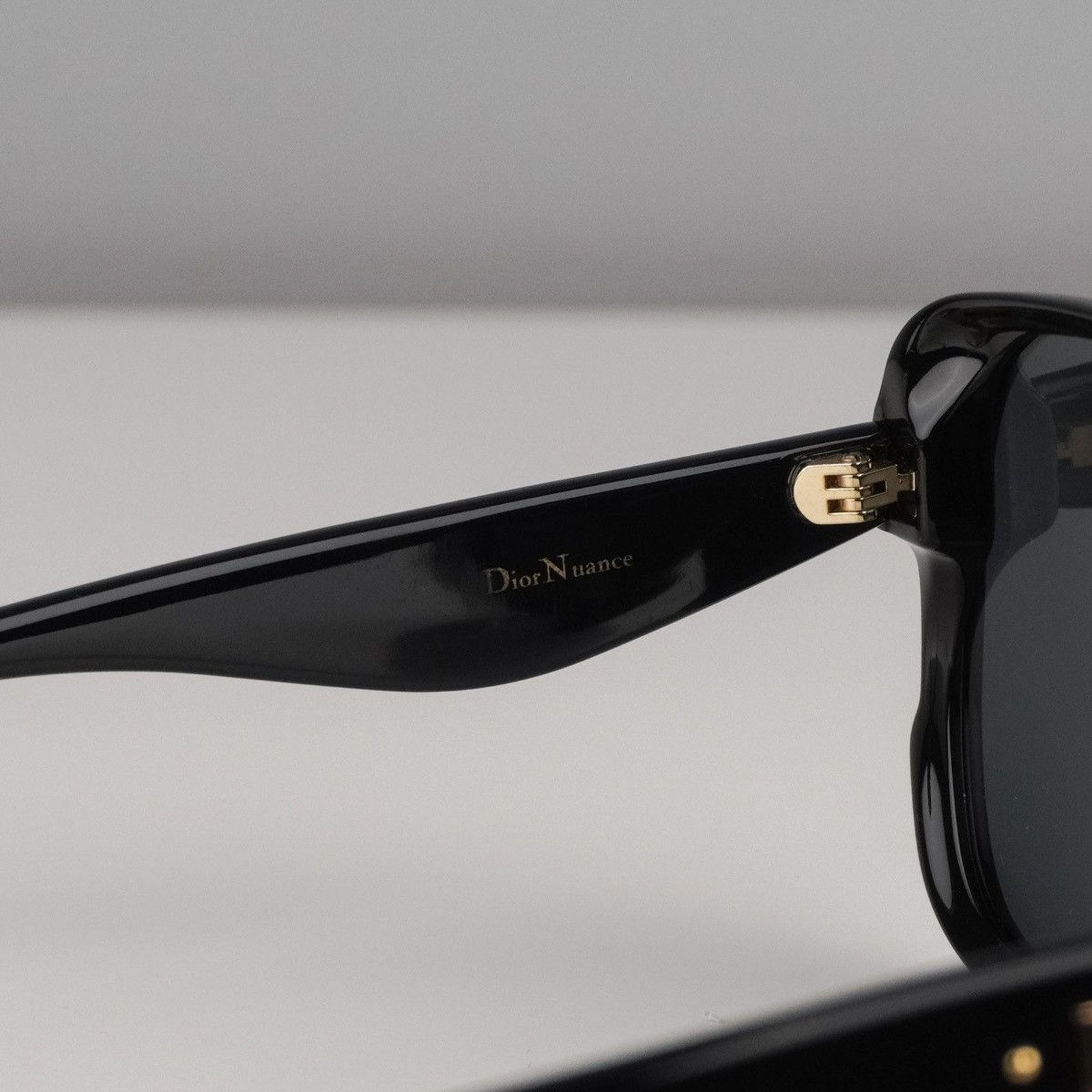 Dior Christian dior nuance gold logo optyl black sunglasses Size ONE SIZE - 4 Thumbnail