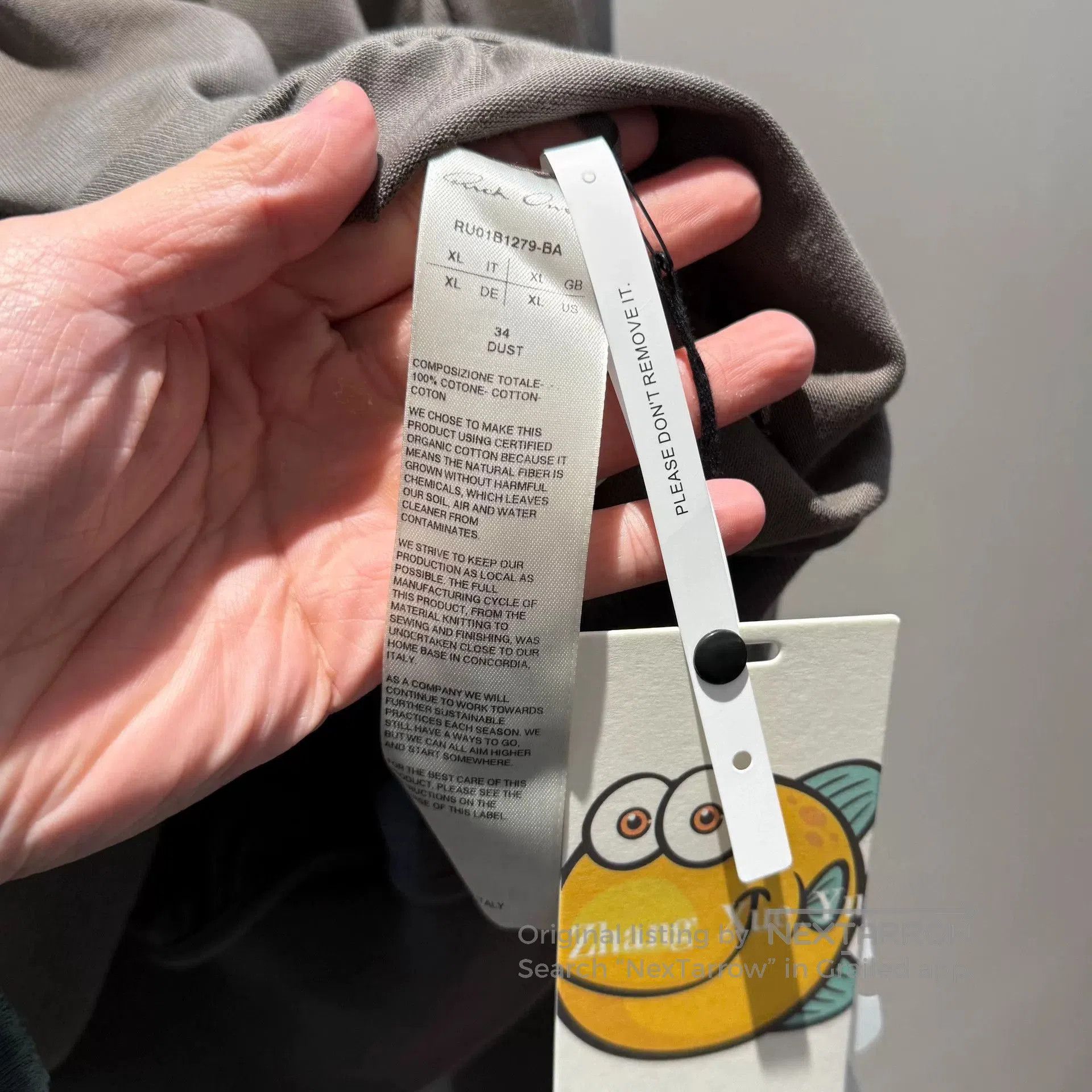 Rick Owens unique rick owens armor sweatshirt. Size US XL / EU 56 / 4 - 5 Thumbnail